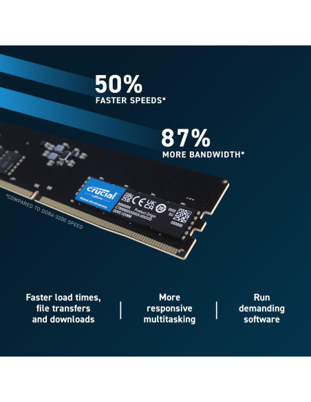 MEMORY DIMM 32GB DDR5-5600/CT32G56C46U5 CRUCIAL