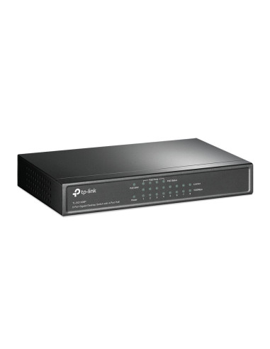 Switch, TP-LINK, 8x10Base-T / 100Base-TX / 1000Base-T, TL-SG1008P