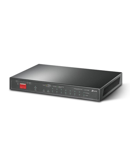 Switch, TP-LINK, 1xSFP, PoE+ ports 8, TL-SG1210MP