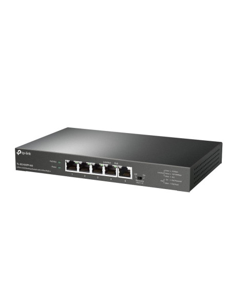 Switch, TP-LINK, TL-SG105PP-M2, Desktop/pedestal, 5x2.5GbE, TL-SG105PP-M2