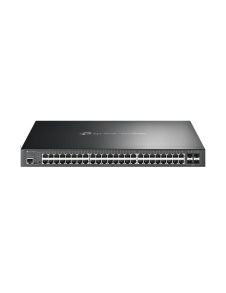 Switch, TP-LINK, Omada, TL-SG3452P, Type L2+, 48x10Base-T / 100Base-TX / 1000Base-T, 4xSFP, 1xRJ45, 1, PoE+ ports 48, 384 Watts