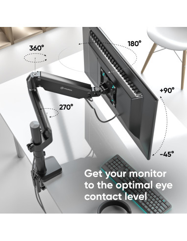 MONITOR ACC DESK MOUNT/13-34" BLACK G75-B ONKRON