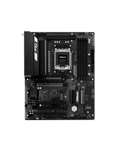 Mainboard, ASROCK, AMD X870, SAM5, ATX, Memory DDR5, Memory slots 4, X870PRO-AWIFI