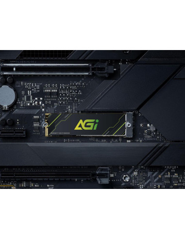 SSD, AGI, 600xTBW rating, MTBF 1600000 h, Read speed 4700 MB/s, Write speed 2800 MB/s, NVMe Yes, PCI Express 4.0, M.2, 1000 GB,