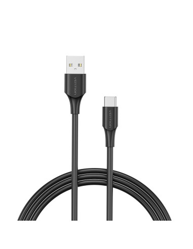 CABLE USB-C TO USB2.0/0.25M BLACK CTHBC VENTION