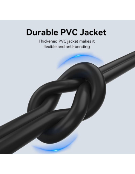 CABLE USB-C TO USB2.0/0.25M BLACK CTHBC VENTION