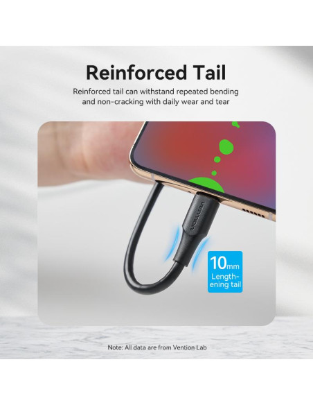 CABLE USB-C TO USB2.0/1M BLACK CTHBF VENTION