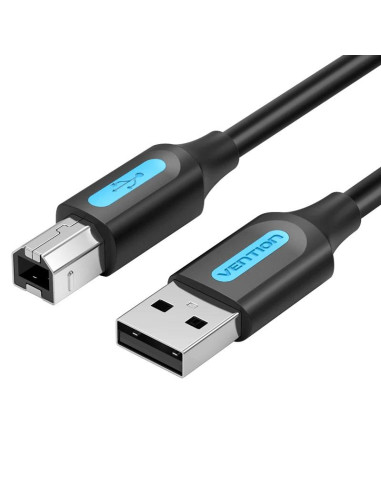 CABLE USB2.0 MALE TO MALE/1.5M BLACK COQBG VENTION