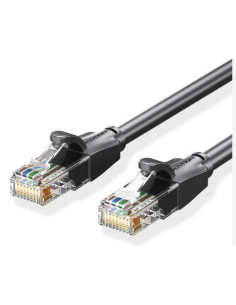 PATCH CABLE CAT.6 UTP/10M BLACK IBEBL VENTION