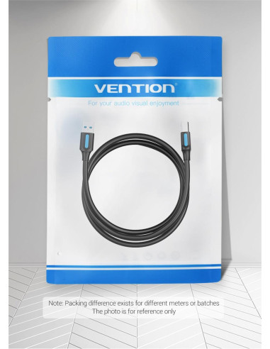 CABLE USB3.0 MALE TO MALE/3M BLACK COOBI VENTION