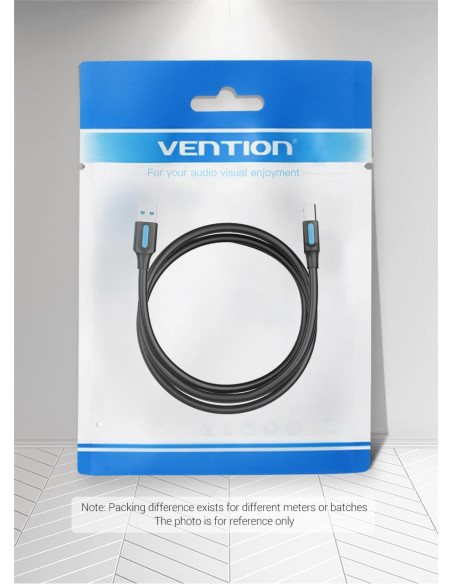 CABLE USB3.0 MALE TO MALE/3M BLACK COOBI VENTION