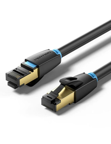 PATCH CABLE CAT.8 SFTP/5M BLACK IKABJ VENTION