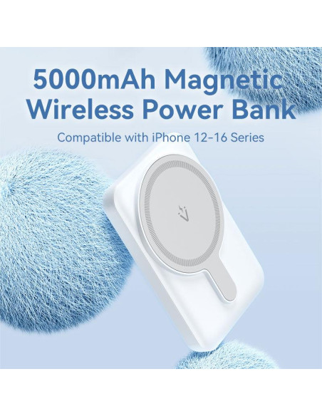 POWER BANK USB 5000MAH 20W/BLUE FHSL0 VENTION