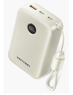 POWER BANK USB 20000MAH 22.5W/BEIGE FKBN0-C VENTION