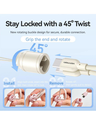 POWER BANK USB 20000MAH 22.5W/BEIGE FKBN0-C VENTION