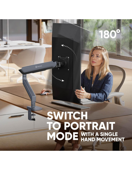 MONITOR ACC DESK MOUNT/17-45" GRAPHITE G95-G ONKRON
