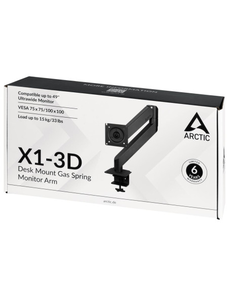 MONITOR ACC ARM X1-3D/AEMNT00062A ARCTIC