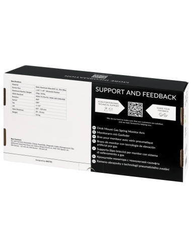 MONITOR ACC ARM X1-3D/AEMNT00062A ARCTIC