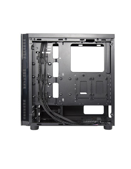 Case, CHIEFTEC, ATX/micro ATX/Mini-ITX, Black, Tower, PC, Chieftec Hawk Black AL-02B-OP, AL-02B-OP