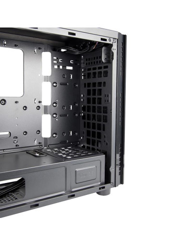 Case, CHIEFTEC, ATX/micro ATX/Mini-ITX, Black, Tower, PC, Chieftec Hawk Black AL-02B-OP, AL-02B-OP