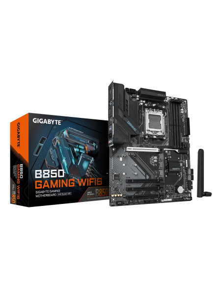 Mainboard, GIGABYTE, AMD B850, Socket AM5, ATX, RAM DDR5-SDRAM, 4xSlots, Wi-Fi Yes, Bluetooth Yes, 3xNumber of M.2 (M) slots, B