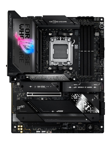 Mainboard, ASUS, AMD X870E, SAM5, ATX, Memory DDR5, Memory slots 4, 1xPCI-Express 4.0 16x, 1xPCI-Express 5.0 16x, 5xM.2, 1xHDMI