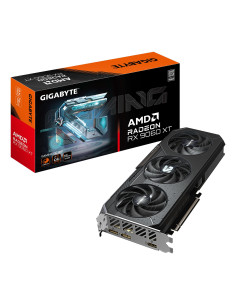 Graphics Card, GIGABYTE, AMD Radeon RX 9060 XT, 16 GB, GDDR6, 128 bit, PCIE 5.0 16x, Triple slot Fansink, GV-R9060XTGAMINGOC-16