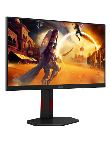 LCD Monitor, AOC, 23.8 ", 1920 x 1080 pixels, Full HD, Native aspect ratio 16:9, LED, Flat, 24G4ZR