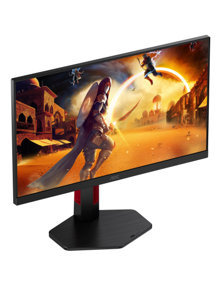 LCD Monitor, AOC, 23.8 ", 1920 x 1080 pixels, Full HD, Native aspect ratio 16:9, LED, Flat, 24G4ZR