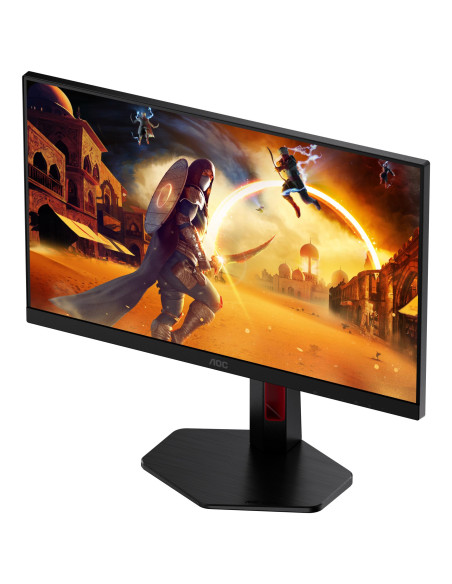 LCD Monitor, AOC, 23.8 ", 1920 x 1080 pixels, Full HD, Native aspect ratio 16:9, LED, Flat, 24G4ZR