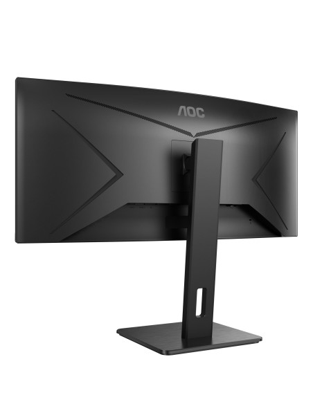 LCD Monitor, AOC, 34 ", 3440 x 1440 pixels, Quad HD, Native aspect ratio 21:9, LED, Curved, CU34P2A