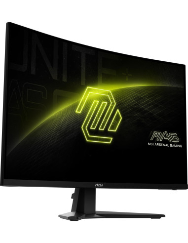 LCD Monitor, MSI, 31.5 ", 1920 x 1080 pixels, Full HD, Native aspect ratio 16:9, Curved, MAG32C6X
