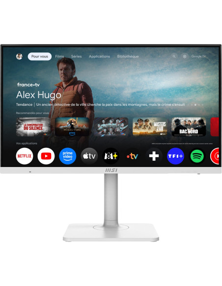 LCD Monitor, MSI, 27 ", 3840 x 2160 pixels, 4K Ultra HD, Native aspect ratio 16:9, MODERNMD272UPSW