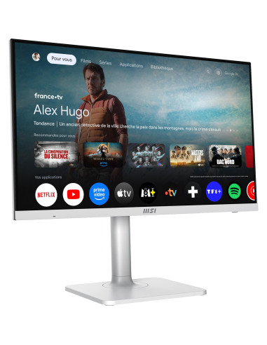 LCD Monitor, MSI, 27 ", 3840 x 2160 pixels, 4K Ultra HD, Native aspect ratio 16:9, MODERNMD272UPSW