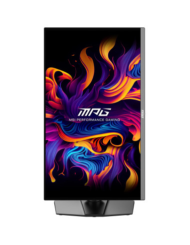 Monitor, MSI, MPG 271QRX QD-OLED, 26.5", Gaming, Panel QD-OLED, 2560x1440, 16:9, 360Hz, Matte, 0.03 ms, Swivel, Pivot, Height a