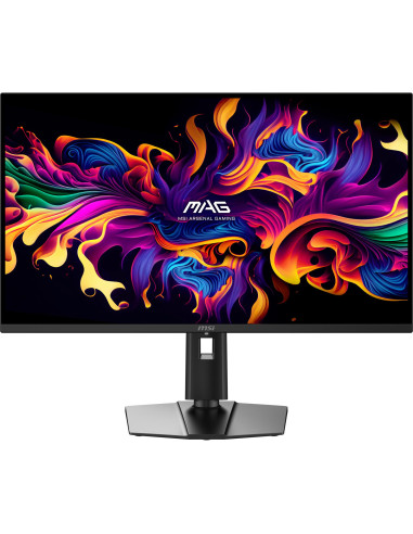 Monitor, MSI, 31.5 ", 3840 x 2160 pixels, 4K Ultra HD, Native aspect ratio 16:9, QD-OLED, Flat, MAG322UPQD-OLEDE16