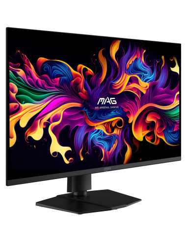 Monitor, MSI, 31.5 ", 3840 x 2160 pixels, 4K Ultra HD, Native aspect ratio 16:9, QD-OLED, Flat, MAG322UPQD-OLEDE16