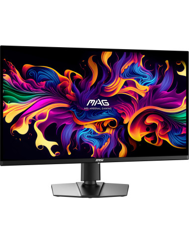 Monitor, MSI, 31.5", Gaming, Panel QD-OLED, 3840x2160, 16:9, 165Hz, 0.03 ms, Swivel, Pivot, Height adjustable, Tilt, Colour Bla