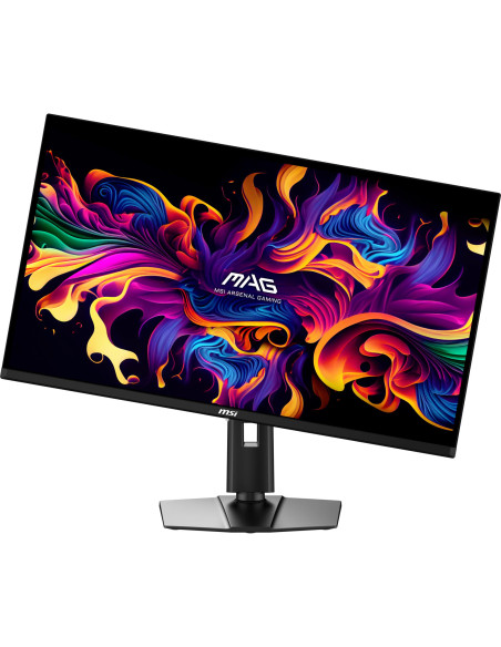 Monitor, MSI, 31.5", Gaming, Panel QD-OLED, 3840x2160, 16:9, 165Hz, 0.03 ms, Swivel, Pivot, Height adjustable, Tilt, Colour Bla