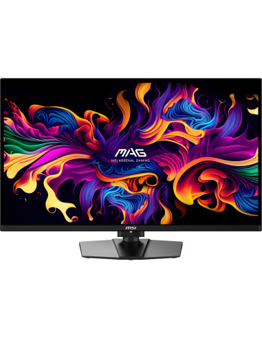 Monitor, MSI, 31.5", Gaming, Panel QD-OLED, 3840x2160, 16:9, 165Hz, 0.03 ms, Swivel, Pivot, Height adjustable, Tilt, Colour Bla