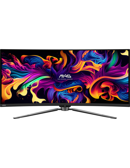 LCD Monitor, MSI, 34", Curved/21 : 9, Panel QD-OLED, 3440x1440, 21:9, 175Hz, Matte, 0.03 ms, Swivel, Height adjustable, Tilt, C