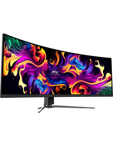 Monitor, MSI, 49 ", 5120 x 1440 pixels, Dual QHD, Native aspect ratio 32:9, QD-OLED, Curved, MPG491CQPXQD-OLED