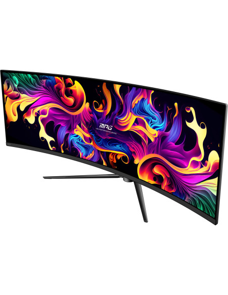 Monitor, MSI, 49 ", 5120 x 1440 pixels, Dual QHD, Native aspect ratio 32:9, QD-OLED, Curved, MPG491CQPXQD-OLED