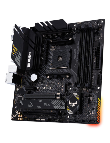 Mainboard, ASUS, AMD B550, SAM4, MicroATX, 1xPCI-Express 3.0 1x, 1xPCI-Express 3.0 16x, 2xM.2, 1xPCI-Express 4.0 16x, Memory DD