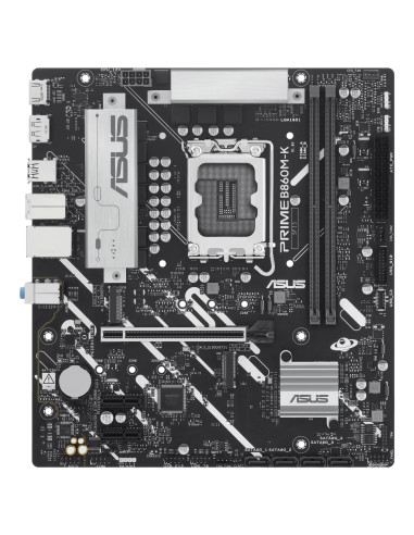 Mainboard, ASUS, Intel B860 Express, LGA1851, Micro-ATX, Memory DDR5, Memory slots 2, 2xPCI-Express 4.0 1x, 1xPCI-Express 4.0 1