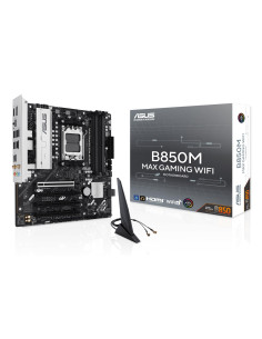 Mainboard, ASUS, AMD B850, SAM5, Micro-ATX, Memory DDR5, Memory slots 4, 3xPCI-Express 4.0 16x, 1xPCI-Express 5.0 16x, 3xM.2, 1