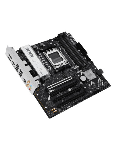 Mainboard, ASUS, AMD B850, SAM5, Micro-ATX, Memory DDR5, Memory slots 4, 3xPCI-Express 4.0 16x, 1xPCI-Express 5.0 16x, 3xM.2, 1