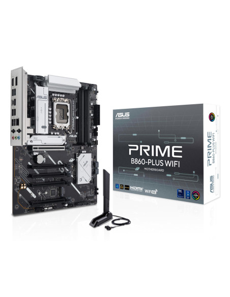 Mainboard, ASUS, Intel B860 Express, LGA1851, ATX, Memory DDR5, Memory slots 4, PRIMEB860-PLUSWIFI