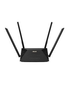 Wireless Router, ASUS, Wireless Router, 1800 Mbps, Wi-Fi 6, USB, 1 WAN, 3x10/100/1000M, Number of antennas 4, RT-AX53U