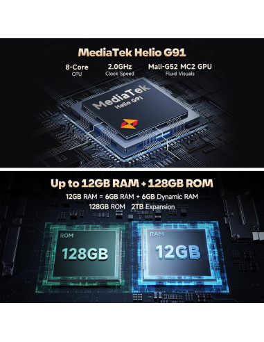 MOBILE PHONE ARMOR X16/6/128GB WASTELAND SHAD ULEFONE